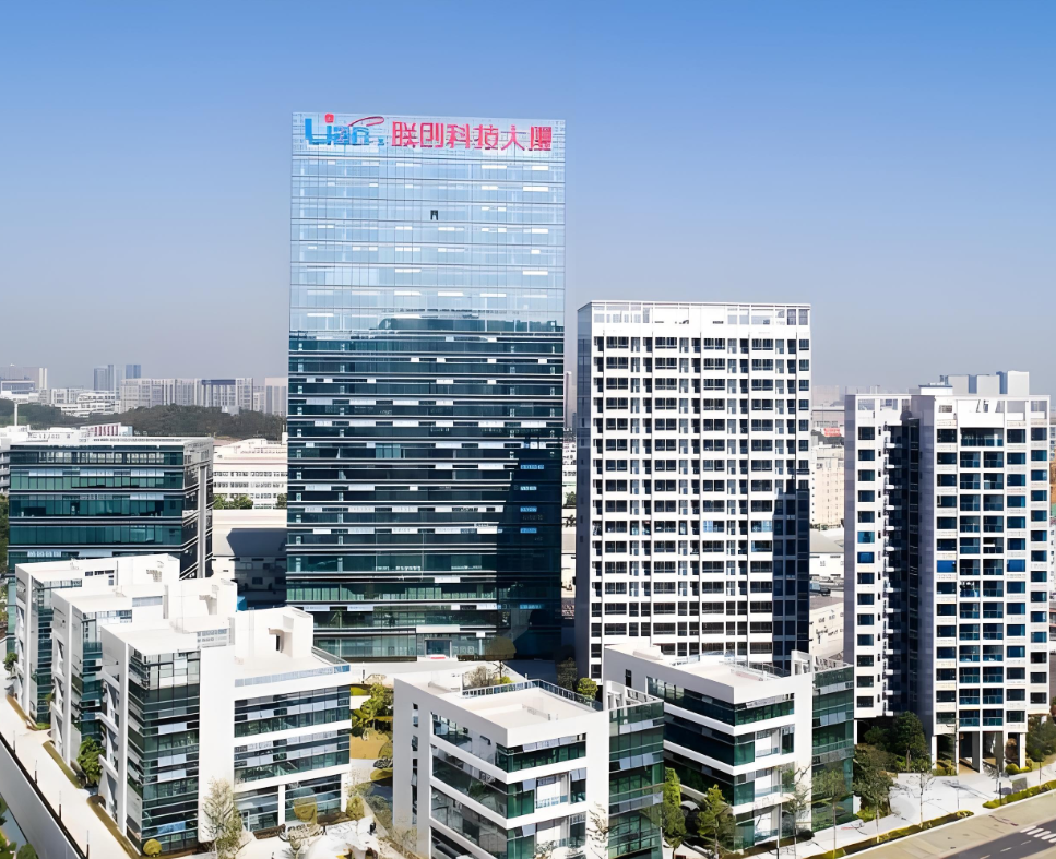 深圳聯創科技集團有限公司。地址:深圳市龍崗區南灣街道布瀾路21號